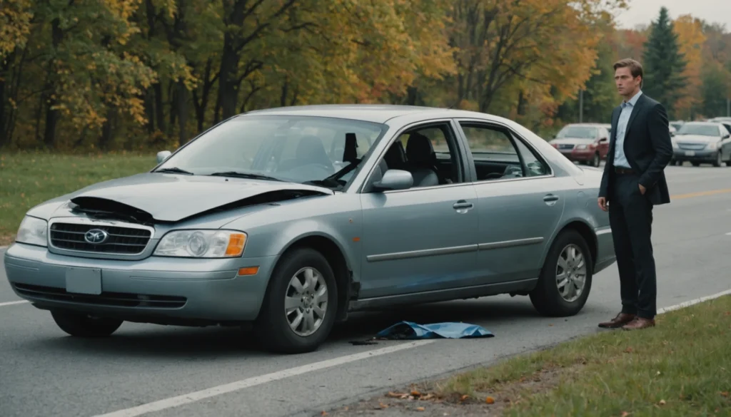 accident trajet travail remboursement voiture